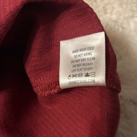 Harper Heritage Red A-line Mini Skirt Asymmetrical Wrap-NWT - Picture 6 of 7